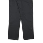 DICKIES Mens Cotton Blend Black Regular Straight Trousers W31 L31 Classic