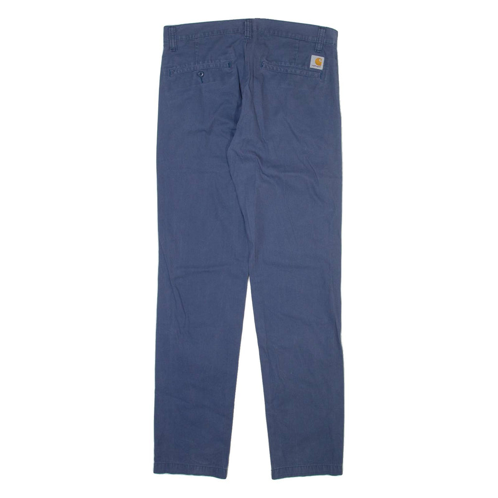 CARHARTT Mens Trousers Blue Slim Straight W31 L34