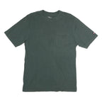 DICKIES Mens Green T-Shirt M Short Sleeve Crew Neck Pocket Workwear Casual