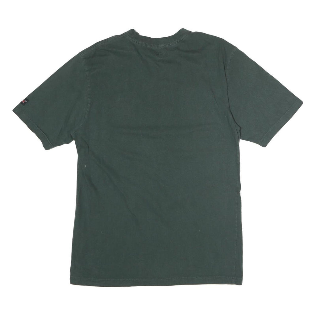 DICKIES Mens Green T-Shirt M Short Sleeve Crew Neck Pocket Workwear Casual