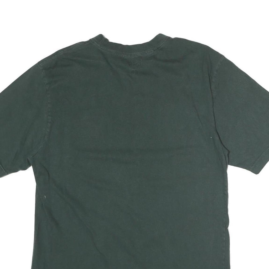 DICKIES Mens Green T-Shirt M Short Sleeve Crew Neck Pocket Workwear Casual
