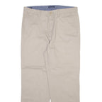 NAUTICA Mens Trousers Beige Regular Straight W34 L30