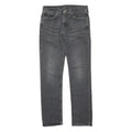 LEVI'S 511 Slim Mens Jeans Black Regular Skinny Denim Medium W31 L32 Zip