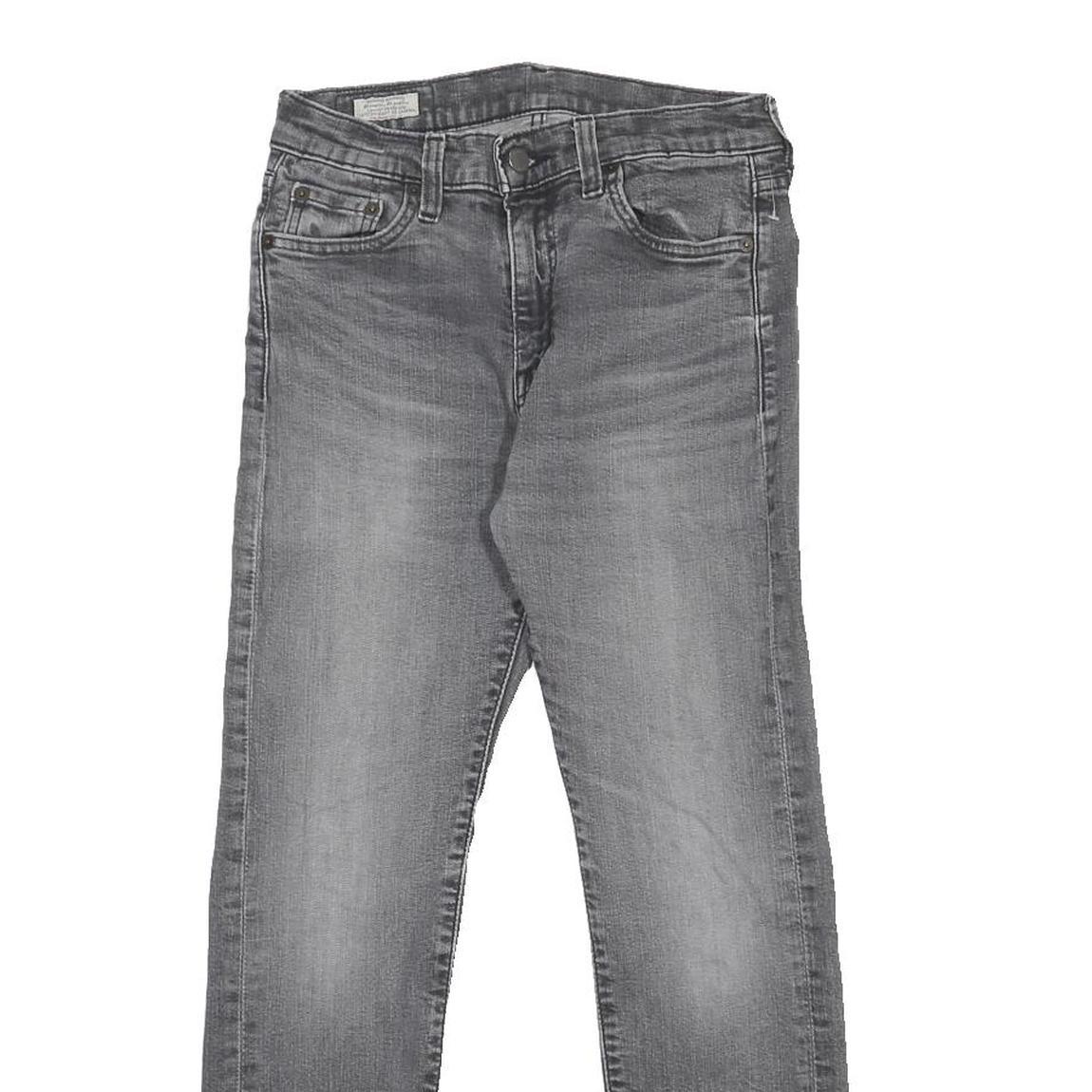LEVI'S 510 Big E Mens Slim Grey Denim Medium W27 L27 Slim Fit Jeans