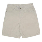 CARHARTT Mens Shorts Beige Casual Plain M W33 Durable Cotton Workwear