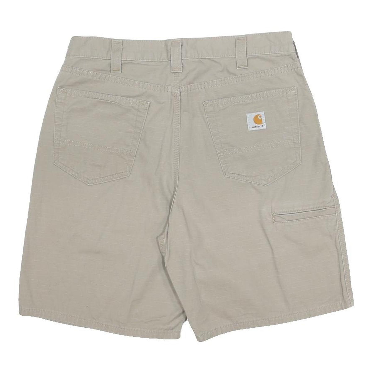 CARHARTT Mens Shorts Beige Casual Plain M W33 Durable Cotton Workwear