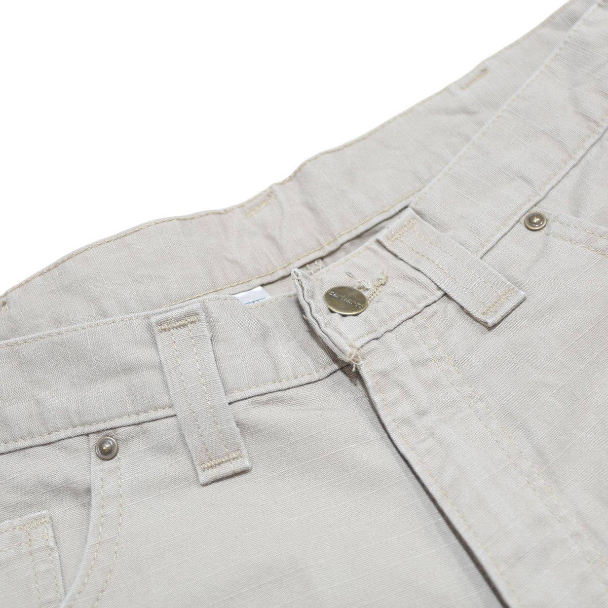CARHARTT Mens Shorts Beige Casual Plain M W33 Durable Cotton Workwear