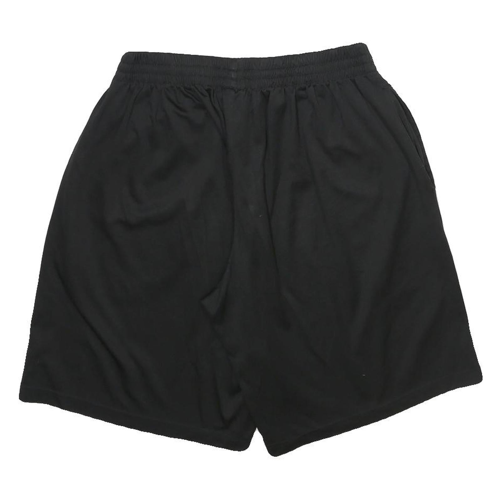 NBA Mens Black Golden State Warriors Casual Shorts L W28 Sports Logo