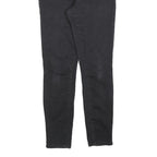 GUESS Womens Jeans Black Slim Skinny Denim W28 L28 Classic Cotton Blend Zip