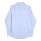 JAEGER Mens Blue Shirt S Button-Down Collar Long Sleeve Cotton Blend Classic