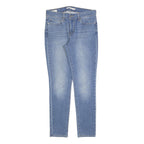 LEVI'S 711 Womens Slim Blue Denim Medium W28 L28 Slim Fit Zip Jeans