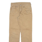 LEVI'S 514 Mens Trousers Beige Slim Straight W30 L32