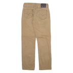 LEVI'S 514 Mens Trousers Beige Slim Straight W30 L32