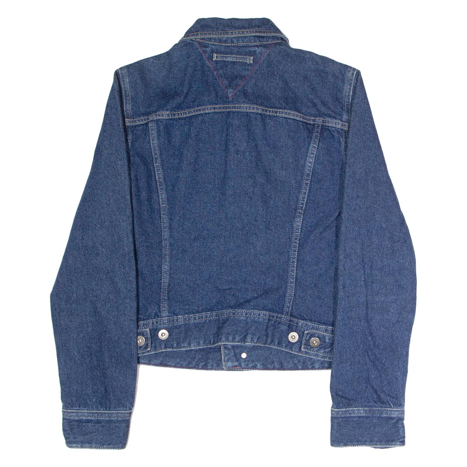 TOMMY HILFIGER Womens Denim Jacket Blue S