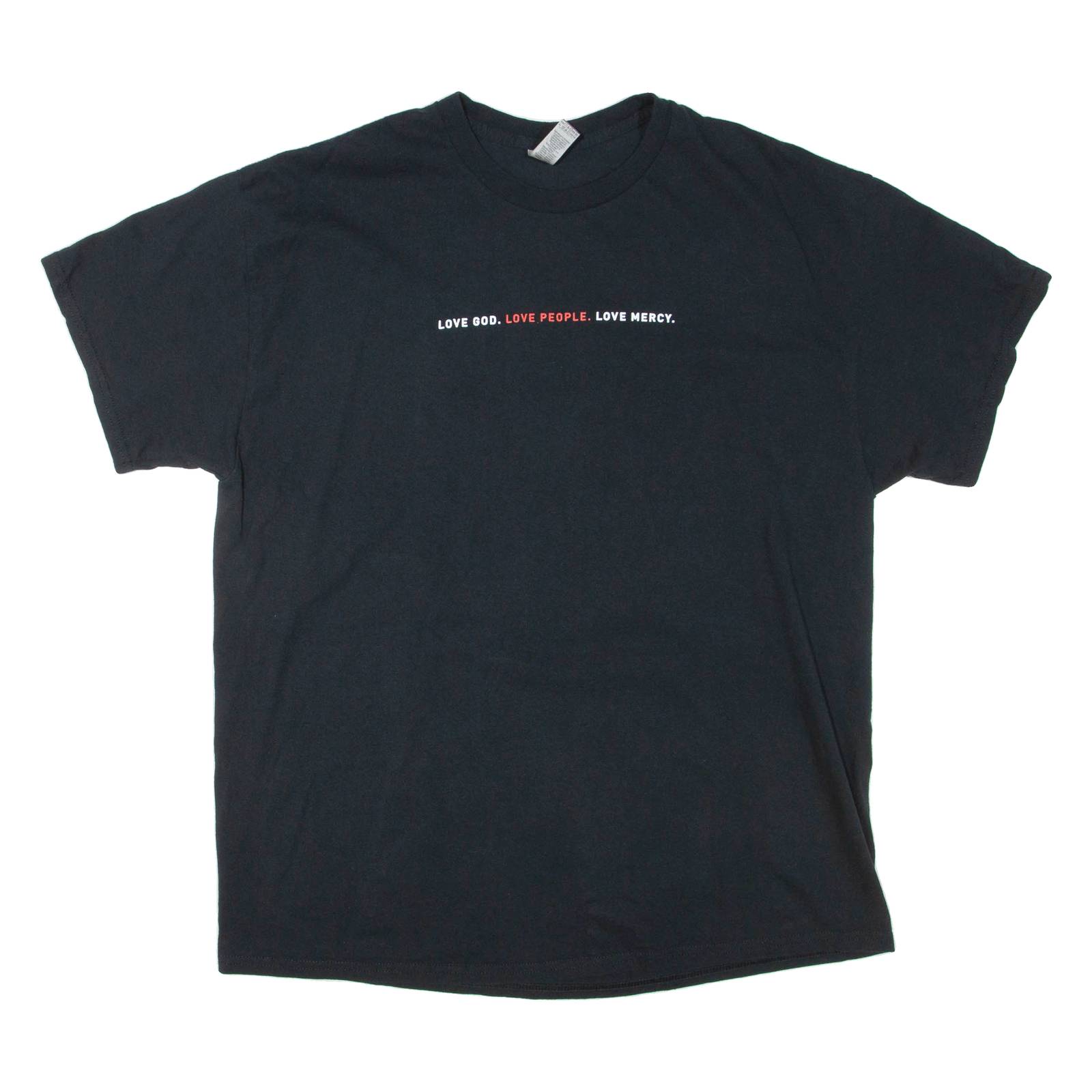 GILDAN Mens T-Shirt Black XL