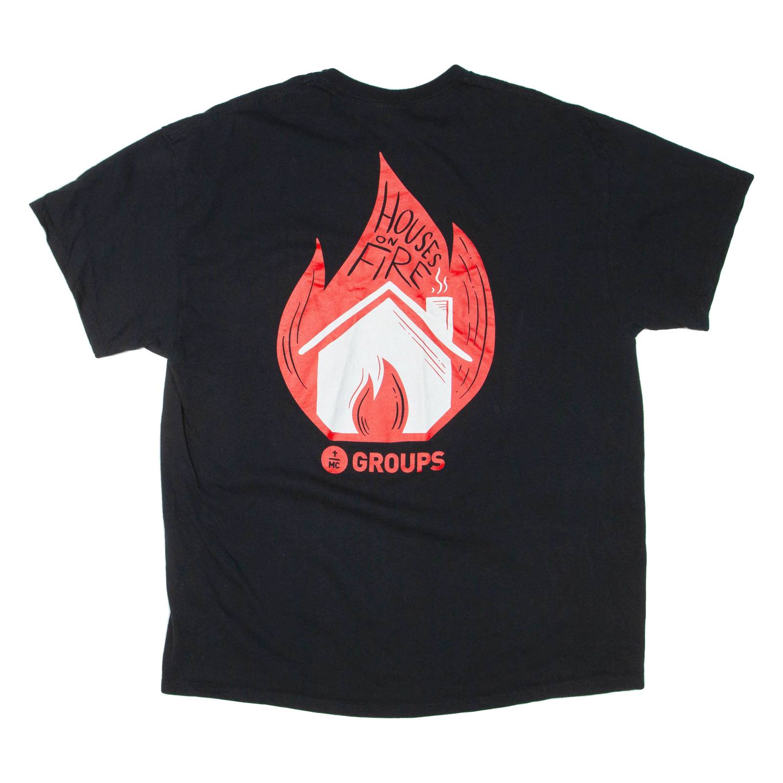 GILDAN Mens T-Shirt Black XL