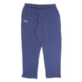 KAPPA Womens Joggers Blue XL W30 L25 Relaxed Tapered Cotton Blend Casual