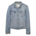 LEVI'S Womens Blue Denim Jacket XS Cotton Button Closure Classic Fit Casual Wear