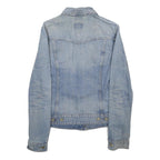 LEVI'S Womens Blue Denim Jacket XS Cotton Button Closure Classic Fit Casual Wear