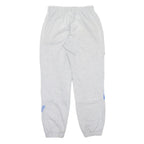 ADIDAS Mens Joggers Grey & Blue Slim Tapered M W30 L30 Cotton Blend Athletic