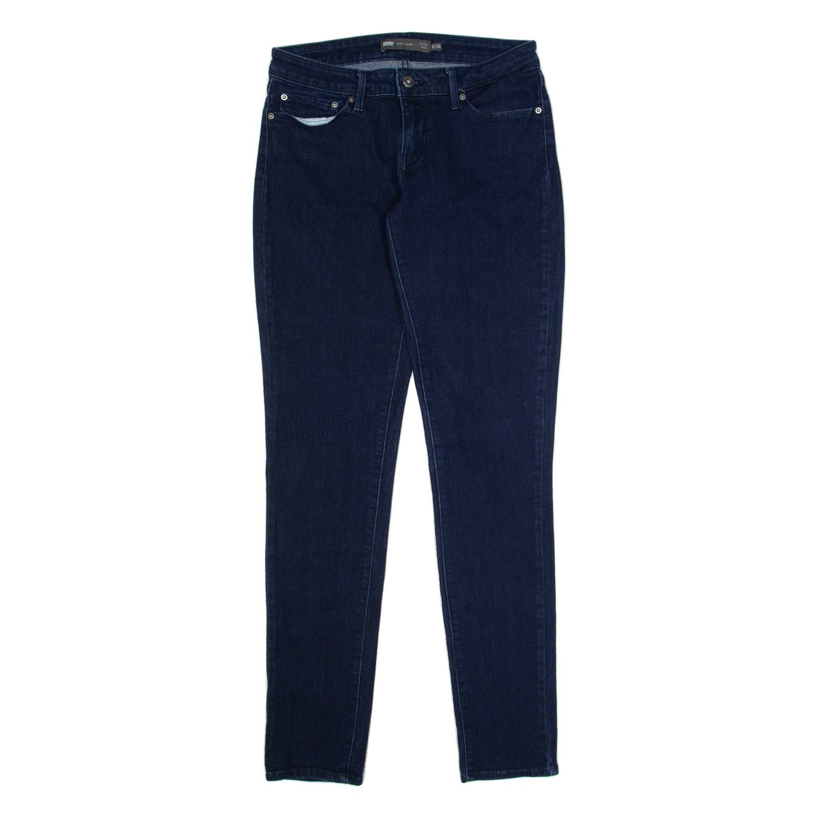 LEVI'S Womens Jeans Blue Regular Skinny W28 L34