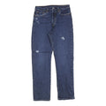 LEVI'S 501 Womens Jeans Blue Regular Straight Denim Medium W28 L30 Classic Fit