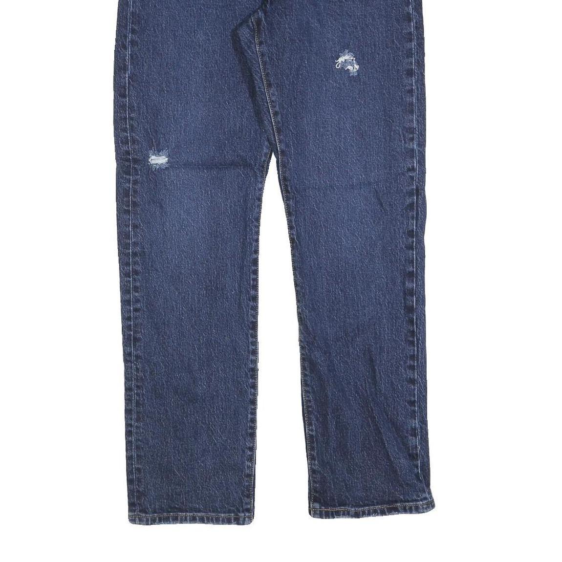 LEVI'S 501 Womens Jeans Blue Regular Straight Denim Medium W28 L30 Classic Fit