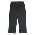 DICKIES Mens Polyester Blend Black Regular Cargo Trousers W34 L30 Utility