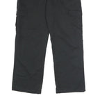 DICKIES Mens Polyester Blend Black Regular Cargo Trousers W34 L30 Utility