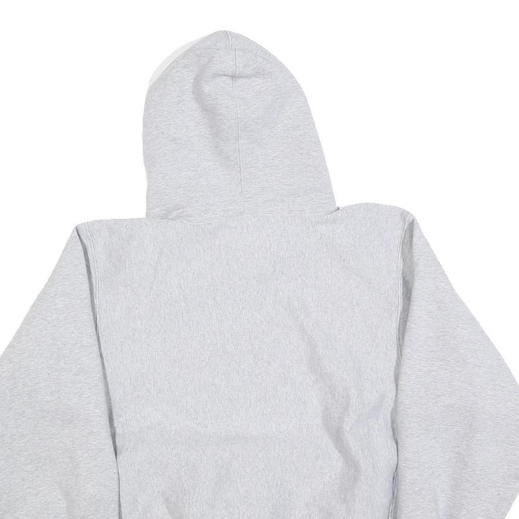 X GRAIN Mens Grey Hoodie XS Elks Wrestling Cotton Blend Pullover