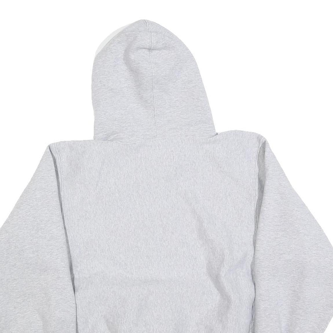 X GRAIN Mens Grey Hoodie XS Elks Wrestling Cotton Blend Pullover