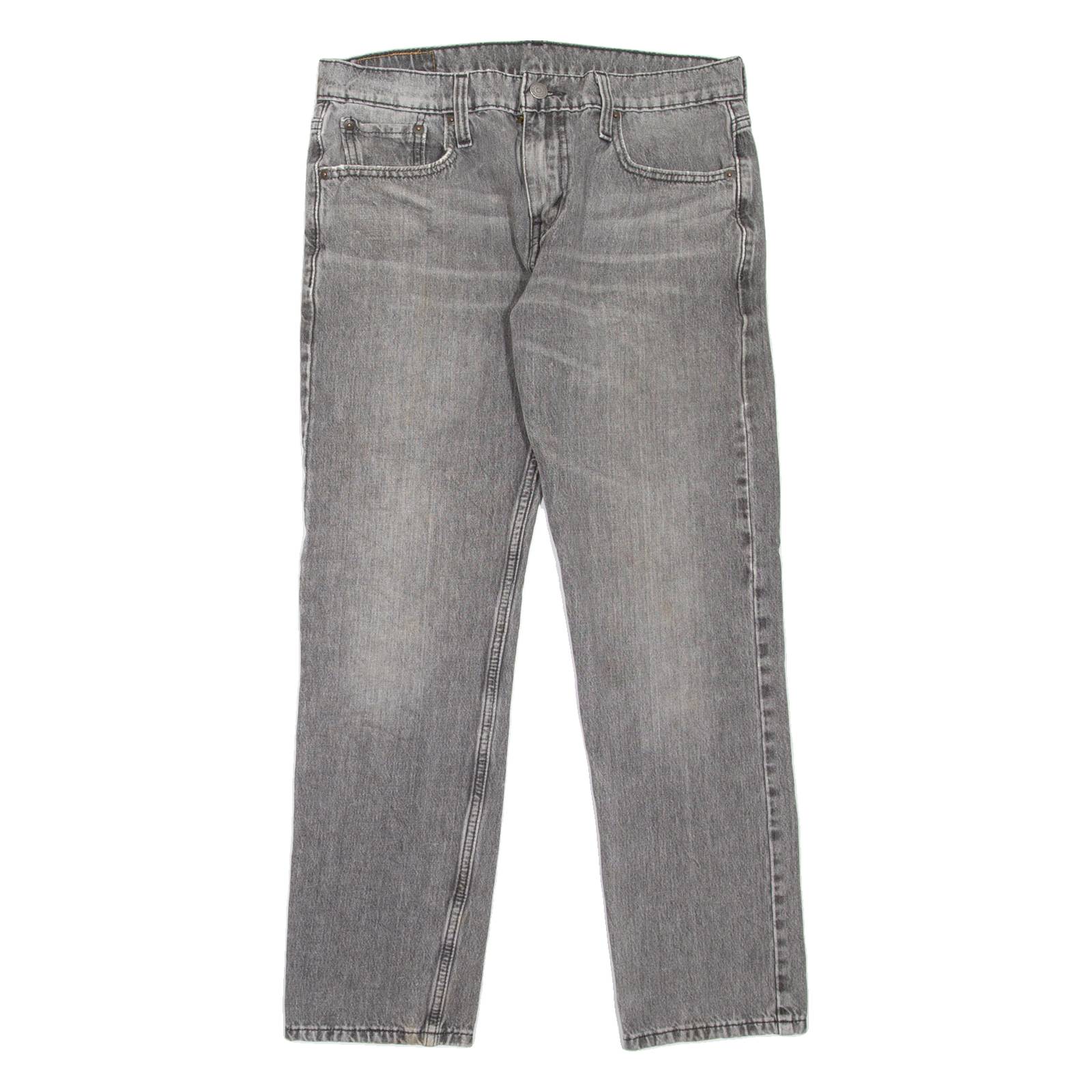 LEVI'S Mens Jeans Grey Slim Tapered Stone Wash W30 L27