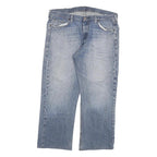 DICKIES Mens Regular Blue Denim Light Wash Jeans W38 L27 Classic Zip Pockets