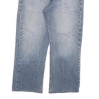 DICKIES Mens Regular Blue Denim Light Wash Jeans W38 L27 Classic Zip Pockets