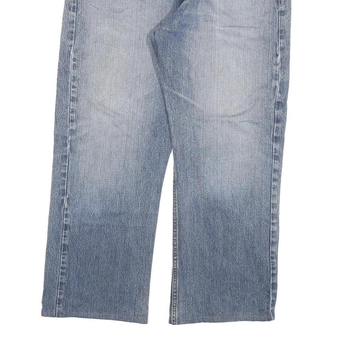 DICKIES Mens Regular Blue Denim Light Wash Jeans W38 L27 Classic Zip Pockets