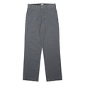 DICKIES Mens Polyester Blend Classic Grey Trousers W30 L31 Workwear Zip Closure