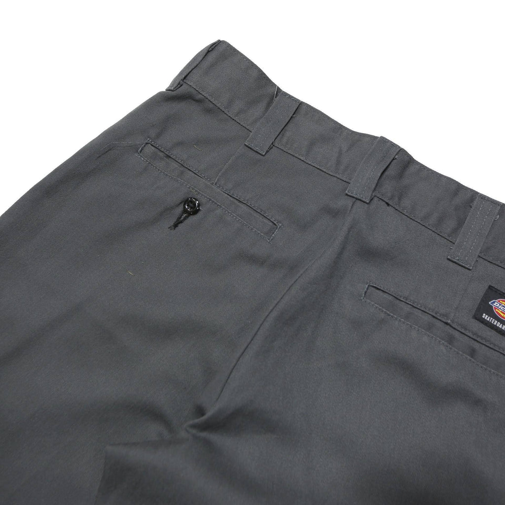 DICKIES Mens Polyester Blend Classic Grey Trousers W30 L31 Workwear Zip Closure
