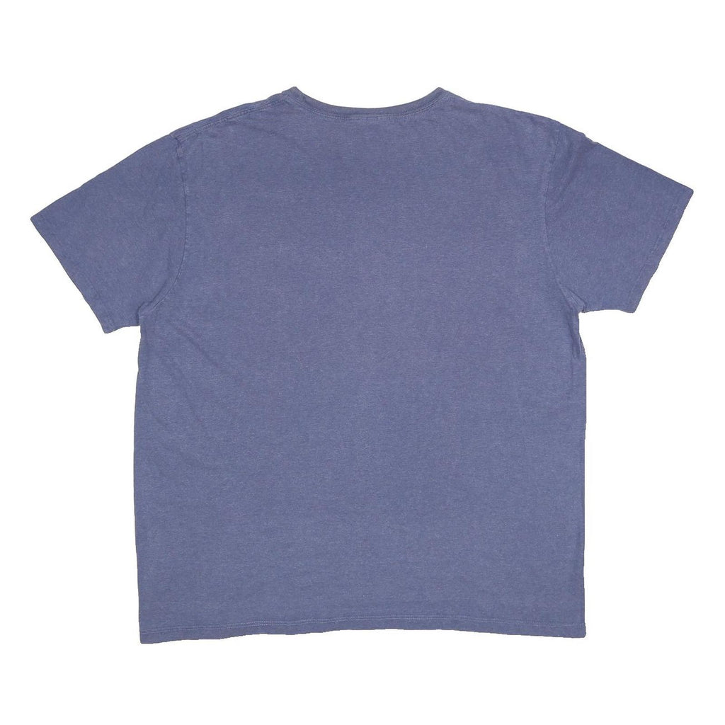POLO RALPH LAUREN Mens Blue T-Shirt L Short Sleeve Crew Neck Classic Cotton