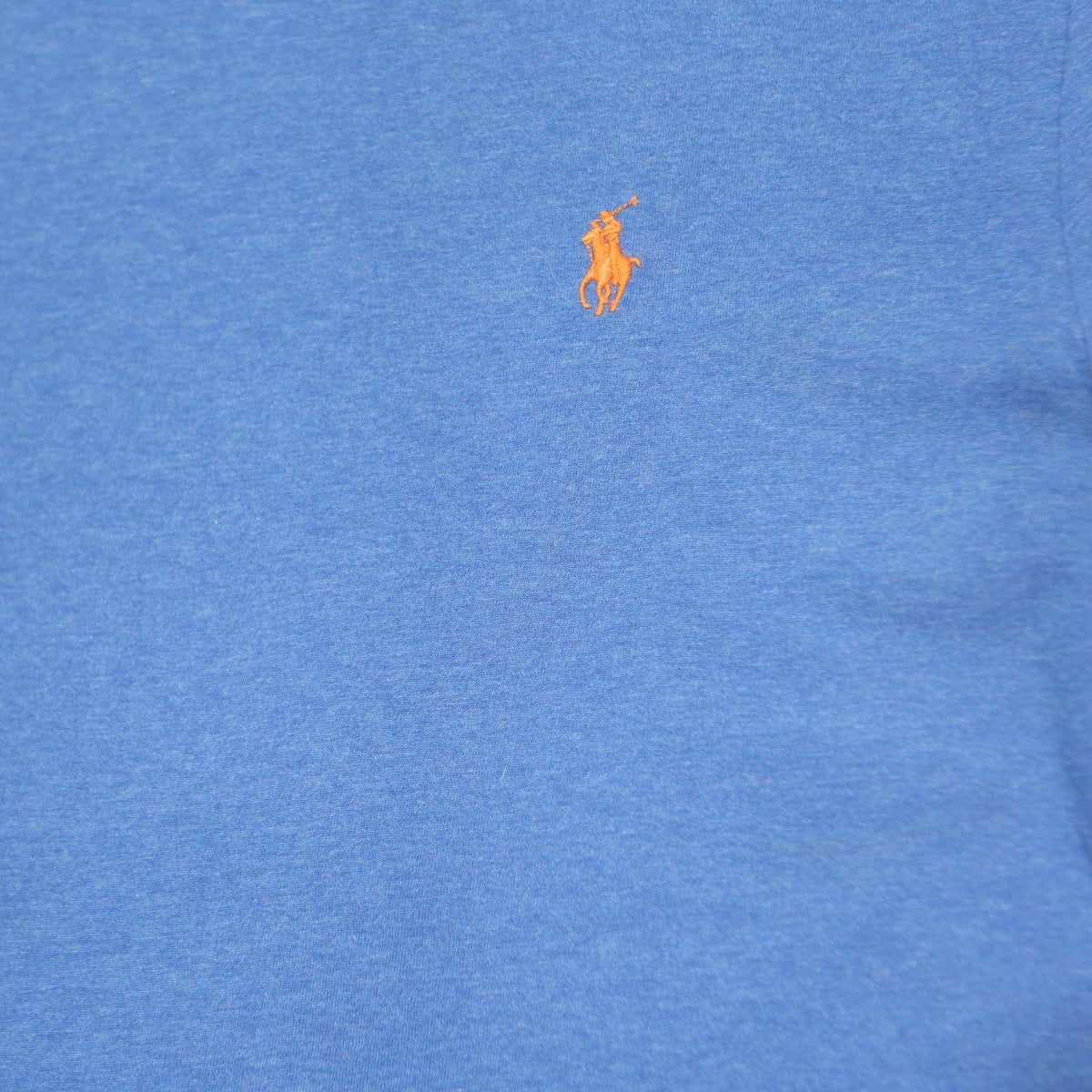 POLO RALPH LAUREN Mens Blue Crew Neck Short Sleeve T-Shirt M Cotton Casual