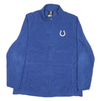 NFL Womens Blue Zip Up Jacket XL Polyester Blend Plain Casual Sports