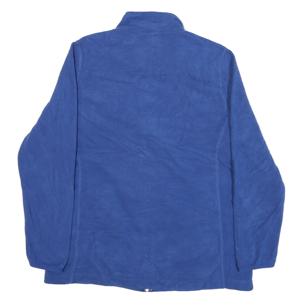 NFL Womens Blue Zip Up Jacket XL Polyester Blend Plain Casual Sports