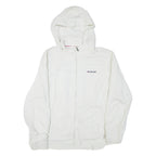 TOMMY HILFIGER Womens Jacket White Nylon Hooded 2XL