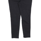 COAST Womens Slim Black Cotton Denim Jeans W32 L27 Zip