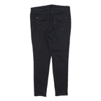 COAST Womens Slim Black Cotton Denim Jeans W32 L27 Zip