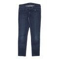 LEVI'S Womens Slim Blue Denim Slim Jeans Cotton Blend W28 L27 Classic Zip