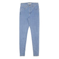 LEVI'S 720 Womens Jeans Blue Slim Skinny Denim Light W24 L27 Zip Cotton Blend