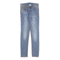 TRUE RELIGION Womens Slim Jeans Blue Denim W27 L30 Classic Zip Casual Stylish