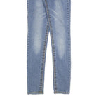 TRUE RELIGION Womens Slim Jeans Blue Denim W27 L30 Classic Zip Casual Stylish