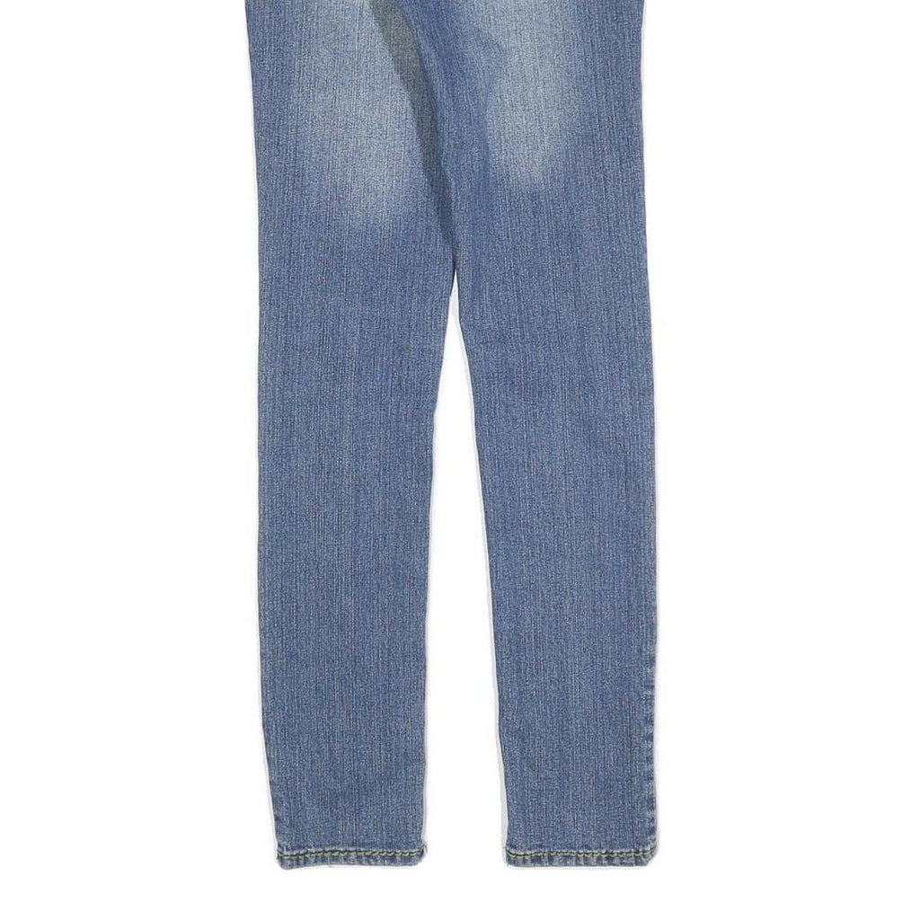 TRUE RELIGION Womens Slim Jeans Blue Denim W27 L30 Classic Zip Casual Stylish