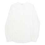 Womens Blouse White Long Sleeve M